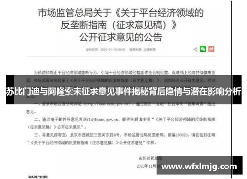 苏比门迪与阿隆索未征求意见事件揭秘背后隐情与潜在影响分析